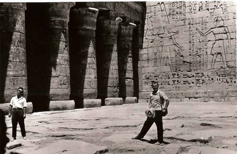 На Асуанской ГЭС (Египет 1962 г.)