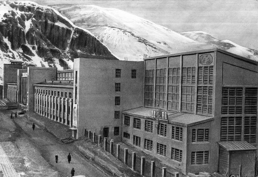 пос. Кукисвумчорр. Обогатительная фабрика.